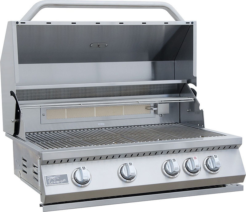 KoKoMo 32" 4 Burner Built-In Gas Grill, KO-BAK4BG