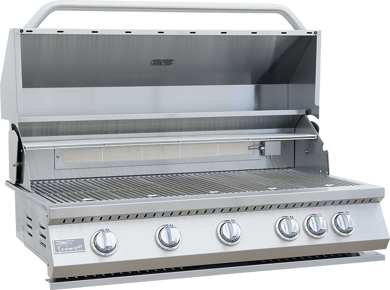 KoKoMo 40" 5 Burner Built-In Gas Grill, KO-BAK5BG