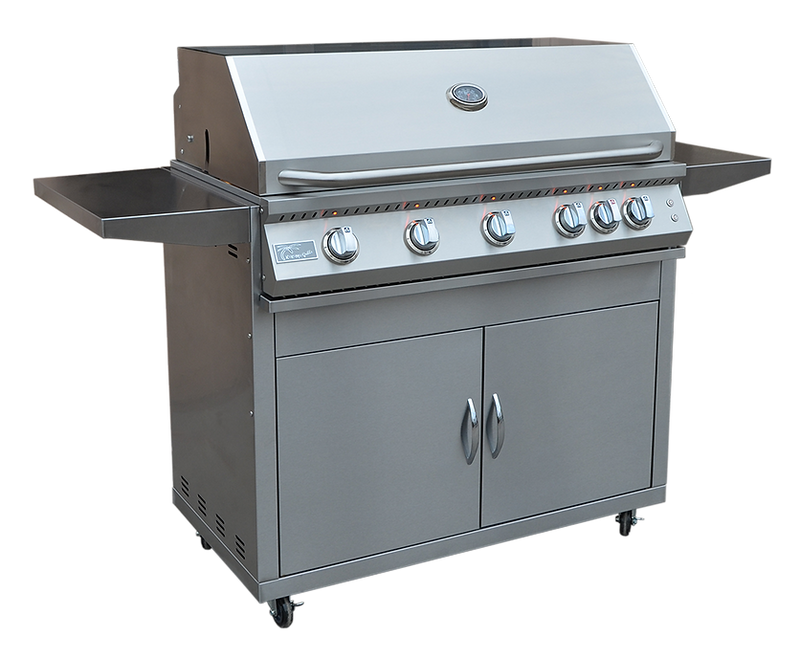 KoKoMo 40" Professional 5 Burner Built-In Gas Grill, KO-BAK5BG-PRO