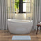 Empava 59" Freestanding Japanesse-Style Air Massage Bathtub, EMPV-59JT011