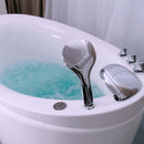 Empava 48" Freestanding Japanesse-Style Air Massage Bathtub with Reversible Drain, EMPV-48JT011