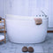 Empava 48" Freestanding Japanesse-Style Air Massage Bathtub with Reversible Drain, EMPV-48JT011