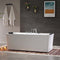 Empava 59" Whirlpool Freestanding Acrylic Massage Bathtub, EMPV-59AIS15