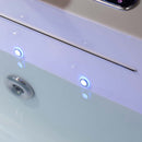 Empava 67" Whirlpool Rectangular Massage LED Bathtub, EMPV-67JT351LED