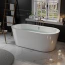 Empava 59" Freestanding Soaking Bathtub, EMPV-59FT1505